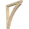Ekena Millwork Thorton Slat Rough Sawn Outlooker, Douglas Fir, 6"W x 48"D x 48"H OUT06X48X48THR06RDF - alternate 1